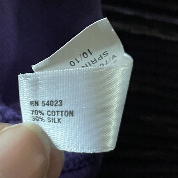 GAP WOMENS SILK Purple Ikat Flirty Printed Tiered Ruffle Mini Skirt Size 2 S - Picture 10 of 12